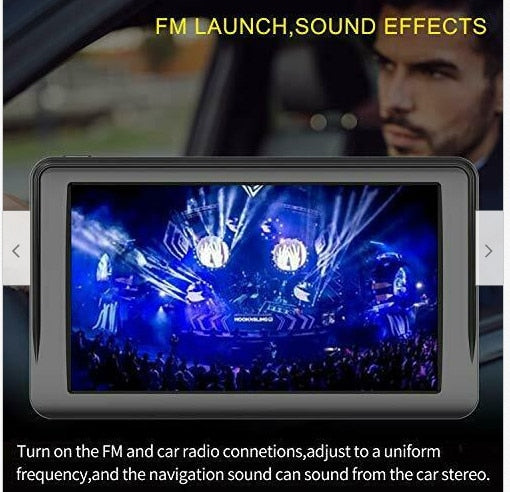 LSON 7 Inch Car Gps Navigation  Touch Screen Sat Nav Free Map full Europe