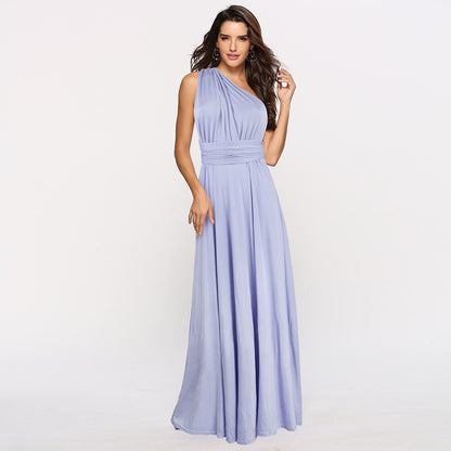 Ladies Sexy Women Maxi Club Dress Bandage Long Party Multiway Swing Dress Convertible Infinity Robe Bridesmaids Boho Women Dress