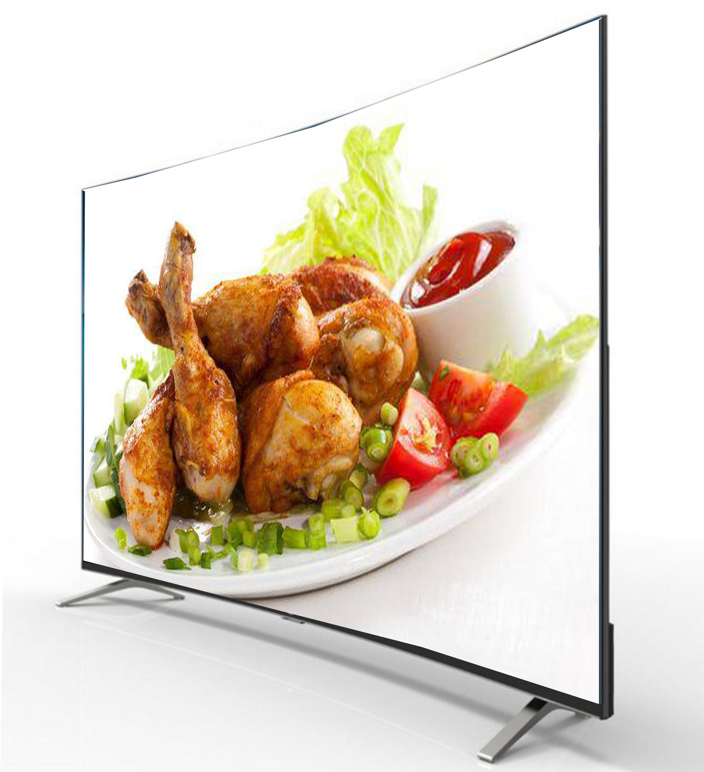 Large size lcd monitor 100'' inch and 4k wifi smart TV led Television TV
