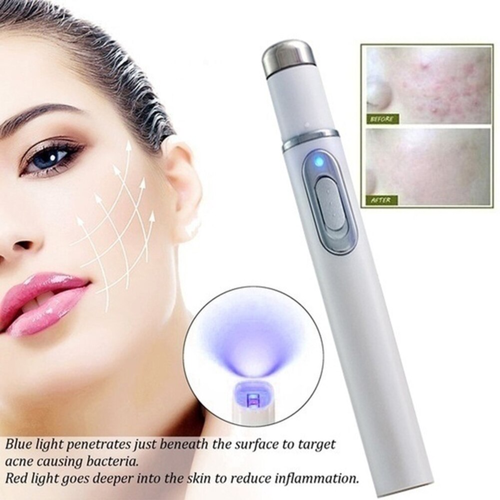 Lase Freckle Dark Spot Scar Acne Removal Therapy Pen Medical Blue Light Portable Acne Laser Pen Scar Wrinkle Removal Beauty Tool