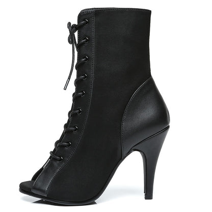 Latin Dance Shoes For Women Black Tango Dance Shoes Waltz Shoes High Dance Shoes Jazz Puma Shoes Women