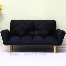 Load image into Gallery viewer, Lazy Sofa Creative Sofa Bed Small Huxing Double Fabric Sofa Living Room Bedroom Tatami Clothing Shop Sofa
