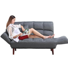 Load image into Gallery viewer, Lazy Sofa Creative Sofa Bed Small Huxing Double Fabric Sofa Living Room Bedroom Tatami Clothing Shop Sofa
