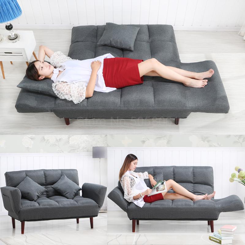 Lazy Sofa Creative Sofa Bed Small Huxing Double Fabric Sofa Living Room Bedroom Tatami Clothing Shop Sofa