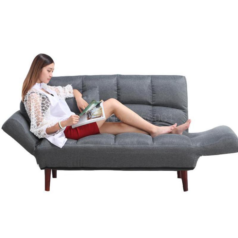 Lazy Sofa Creative Sofa Bed Small Huxing Double Fabric Sofa Living Room Bedroom Tatami Clothing Shop Sofa