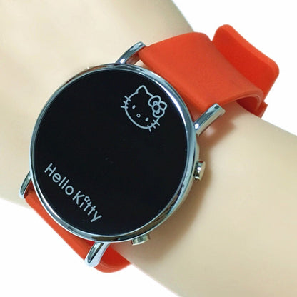 LED Display Hello Kitty Digital Watch for Children Best Gift Kid Girls Women Wirstwatches Cat Cute Watches Drop Shipping