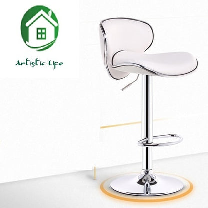 Lifting front desk bar table and chair household stool swivel chair European style high stool bar stool modern and simple