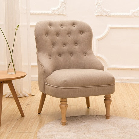 Living Room Sofas Living Room Home Furniture solid wood fabric sofa chair single sofa muebles recliner canape salon modern sale