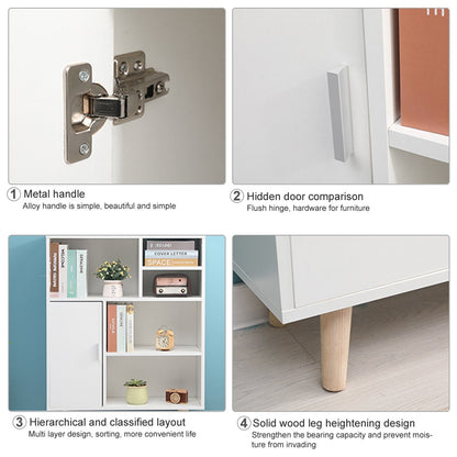 Living Room Study Locker Home Furniture Storage Cabinet Multifunctional Storage Bookshelf Salle De Bains Meubles