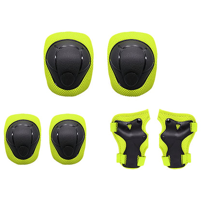 Lixada 7Pcs/Set Kids Children Roller Skating Skateboard Cycling Bike Bicycle Helmet Knee Wrist Guard Elbow Pad Set Boys Girls