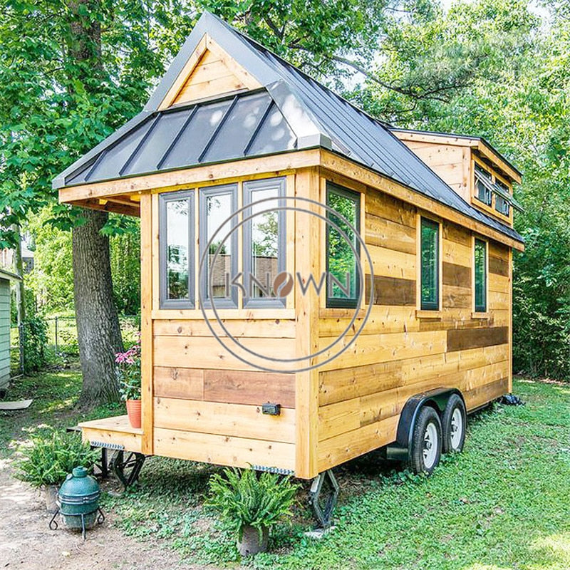 Luxury Prefab Villa large Tiny House Prefabricated Tinyhouse Container Foldable Homes on Wheels