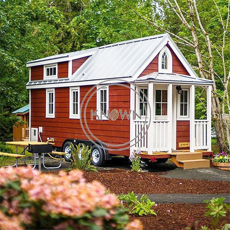 Luxury Prefab Villa large Tiny House Prefabricated Tinyhouse Container Foldable Homes on Wheels