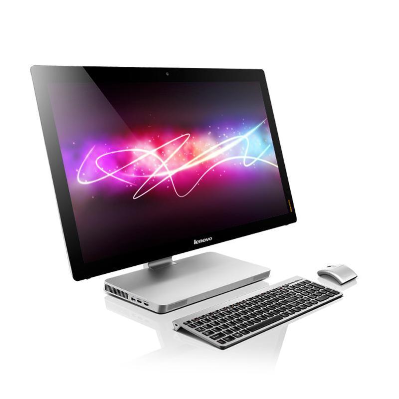 MAORONG TRADING Original Mute Comfortable Keyboard and Mouse Combo for Lenovo A730 High-end AIO Machine Supporting RU DE ES