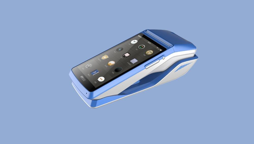 MHT-M1 Handheld POS Terminal Captive Touch Screen Android 6.0 System Thermal Printer 58mm