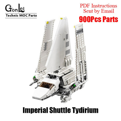 MOC  05034 Star Toy  Series Imperial Shuttle Tydirium-05057 Building Blocks Bricks Assembled wars DIY Toys for children