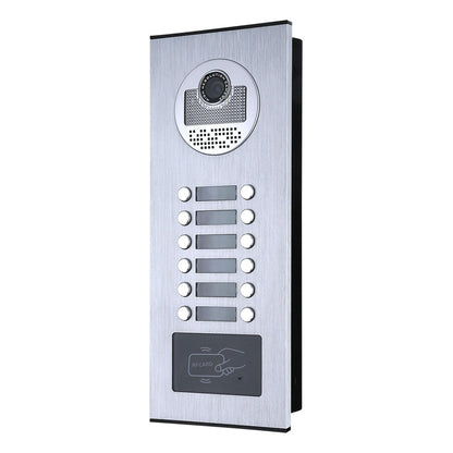MOUNTAINONE Video Intercom Systems 12 apartments 9 inch Wifi Video Door Phone System RFID IR-CUT HD 1000TVL Doorbell Camera