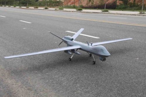 MQ-9 UAV Scale Predator of Fiberglass/Balsa Construction FPV UAV Composite Platform KIT Frame
