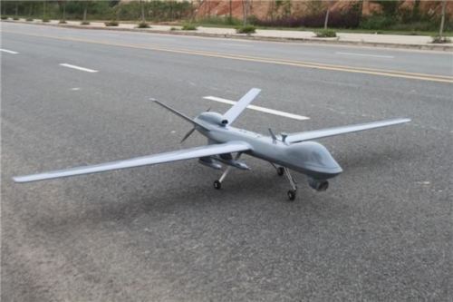 MQ-9 UAV Scale Predator of Fiberglass/Balsa Construction FPV UAV Composite Platform KIT Frame