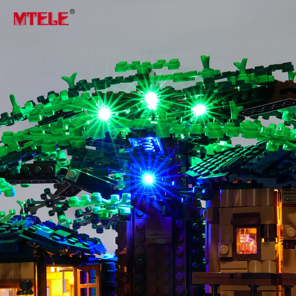 MTELE Brand LED Light Up Kit For 21318 Ideas Series Tree House