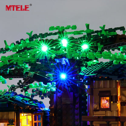 MTELE Brand LED Light Up Kit For 21318 Ideas Series Tree House