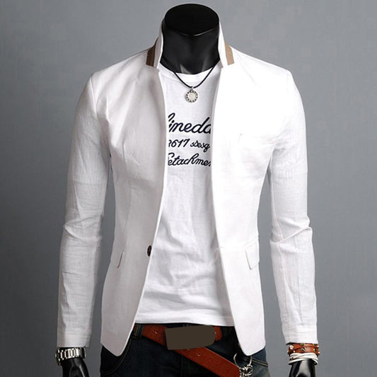 Men's Classical Stylish Jacket Coat with Pockets. 2020 Fashion Lapel Collar Long Sleeve Tops
