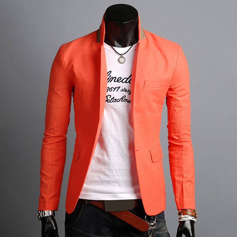 Men's Classical Stylish Jacket Coat with Pockets. 2020 Fashion Lapel Collar Long Sleeve Tops