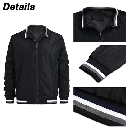 Men Military Jacket Mens Bomber Jackets Autumn Winter Men Outerwear Casual Long Sleeve Jackes and Coats Waterproof Mens Clothing