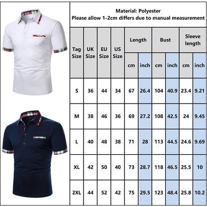 Men Polo Shirt 2021 Summer Fashion Classic Casual Tops Short Sleeves Cotton High Quality Mandarin Collar Men Slim Polo Homme