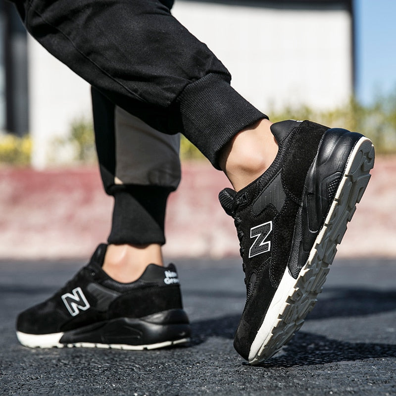 Men Running Shoes Spring New PU leather Blade Sneakers High Quality Outdoor Light Breathable Sport Athletic Shoes Male Sneakers