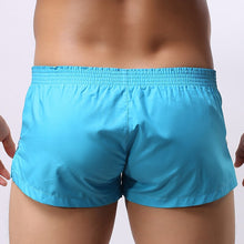 將圖片載入圖庫檢視器 Men&#39;s Causal Homewear Shorts Man Sexy Bathing Suit Breathable Shorts Fashion Beachwear Shorts
