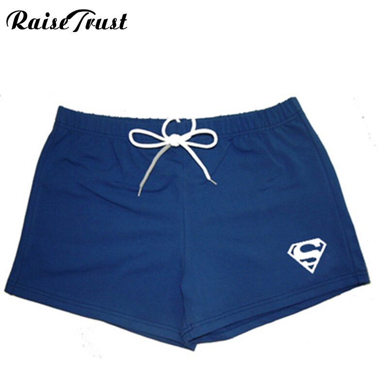 Men's Gym Shorts Fitness Bodybuilding Clothing Men Athlete Fitness Weight Lifting Workout Cotton High Quality Shorts Superman