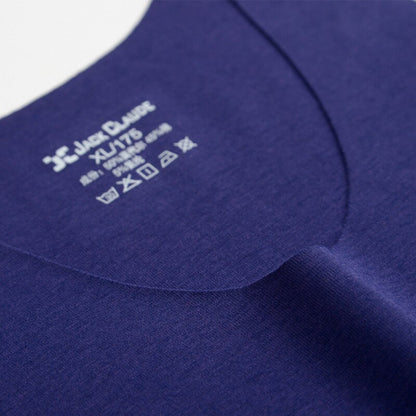 Men's Modal Solid Color Seamless Underwear T-shirt Clothing Close-fitting Super Strench Undershirt Cool Summer Shirts