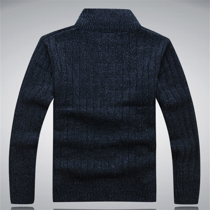 Men's Winter Sweater Casual Knitted Cardigan Jackets Thick Warm Clothing Cashmere Sweater Coats Outerwear Male Knit Sweater