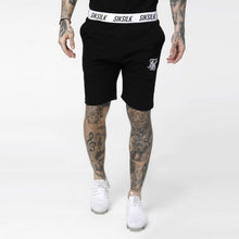 Load image into Gallery viewer, Men&#39;s Summer Silk Embroidery Gym Fitness Bodybuilding Casual Joggers Workout Brand Sporting Short Pants Sweatpants Sportswear
