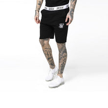 Load image into Gallery viewer, Men&#39;s Summer Silk Embroidery Gym Fitness Bodybuilding Casual Joggers Workout Brand Sporting Short Pants Sweatpants Sportswear
