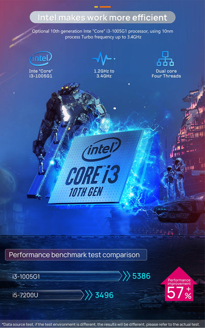 Metal 13.5 Inch Intel i3-1005G1 2K IPS Screen Gaming Laptop Fingerprint 8GB RAM 256GB SSD Windows 10 Notebook Backlit BT Camera