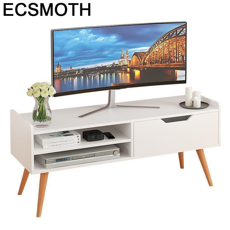 Lift Wood Monitor Table Living Room Furniture TV Stand