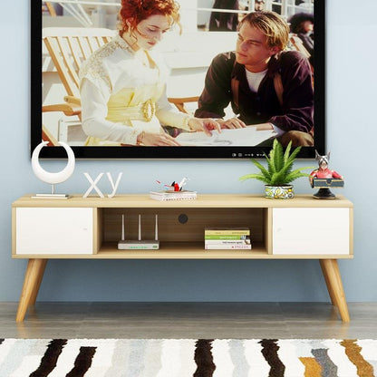 Lift Wood Monitor Table Living Room Furniture TV Stand