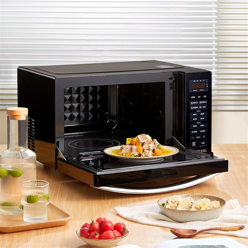 Midea Household 23L flat sliding door microwave oven class I energy efficiency 900W microwave oven oven integrated machine