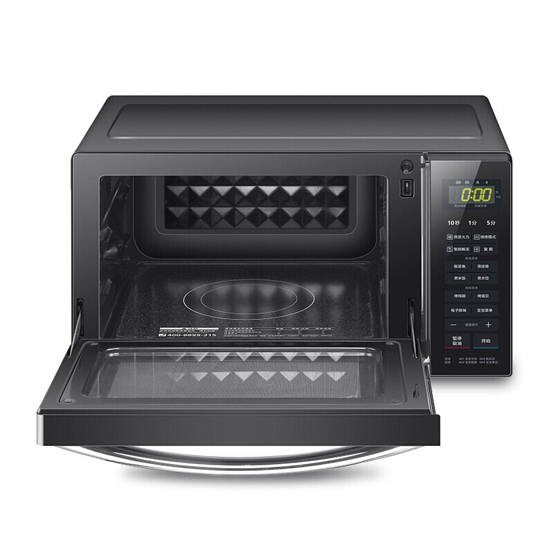 Midea Household 23L flat sliding door microwave oven class I energy efficiency 900W microwave oven oven integrated machine