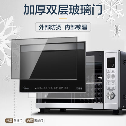 Midea T7-L328E 32 liters small multi-function household smart simple operation electric oven smart menu microwave pizza oven