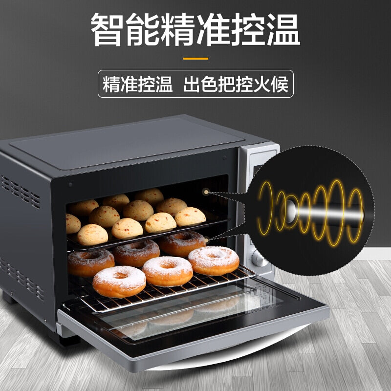 Midea T7-L328E 32 liters small multi-function household smart simple operation electric oven smart menu microwave pizza oven