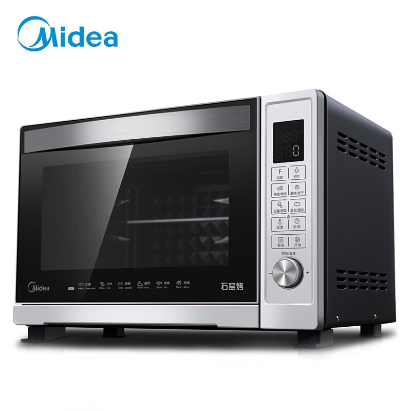 Midea T7-L328E 32 liters small multi-function household smart simple operation electric oven smart menu microwave pizza oven
