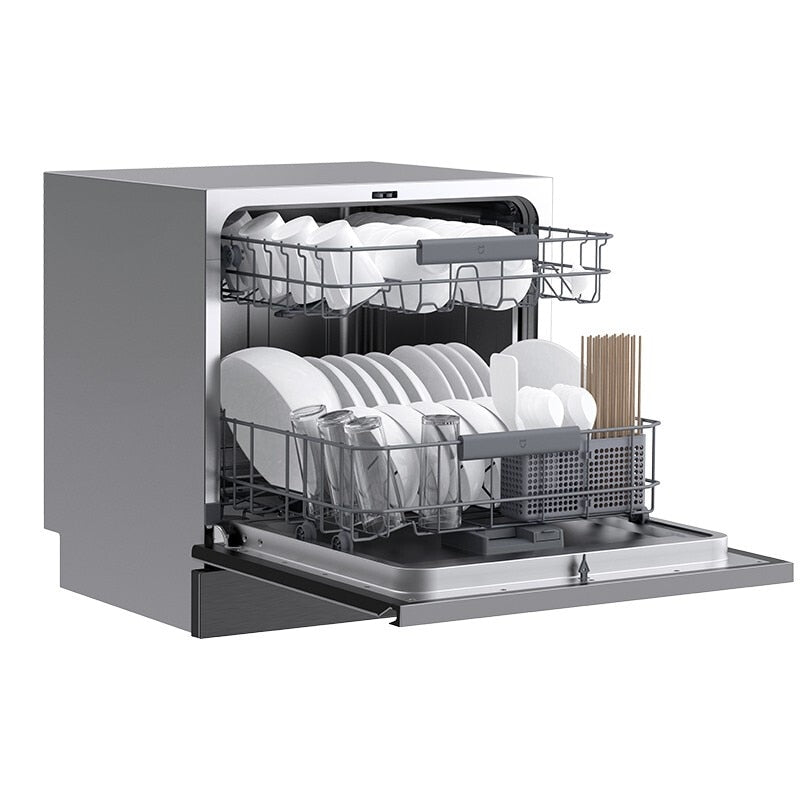 Mijia Xiaomi Produced Home Embedded Automatic Smart Phone Linkage Hot Air Drying Internet Dishwasher