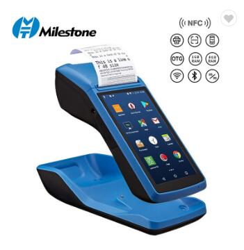 Milestone POS  Portable Thermal Receipt Printer WIFI bluetooth Touch Screen IOS Android Usb Terminal GPRS 58mm Printer M1
