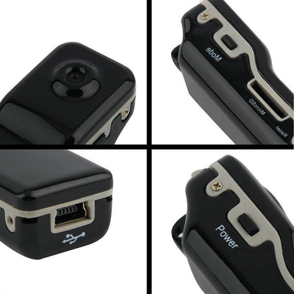 Mini DV Camcorder Home Security Mini Camera Webcam DV DVR Video Camera Webcam Video Audio Camera Recorder,Black