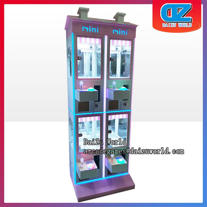 Mini toy crane machine , Coin operated gifts machine , Arcade doll machine
