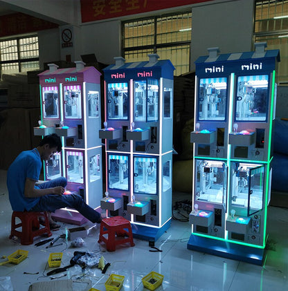 Mini toy crane machine , Coin operated gifts machine , Arcade doll machine