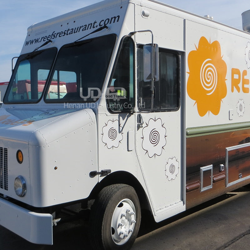 Mobile Cooking Kitchen Sale Ice Cream Taco Pizza Hot Dog Food Cart Waffle House Food Truck