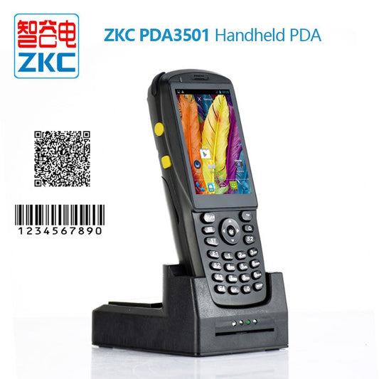 Mobile Data Terminal Android Rugged Industrial PDA 1D 2D Laser Barcode Scanner NFC Reader